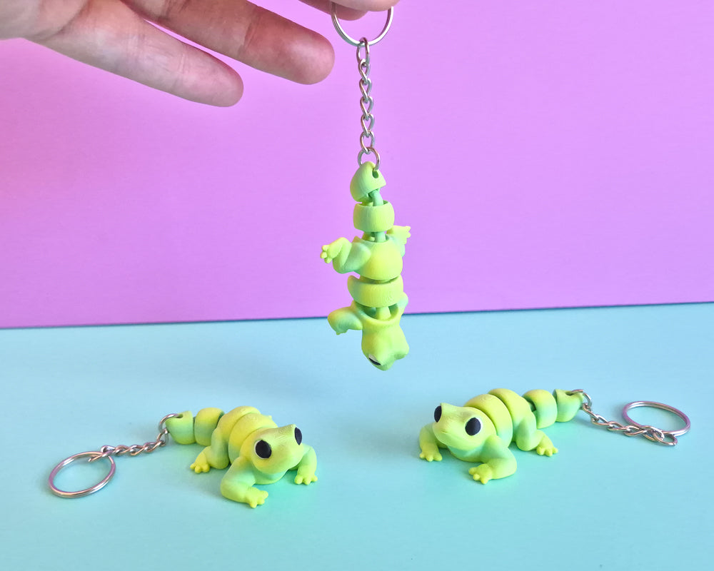 Gecko Keychain