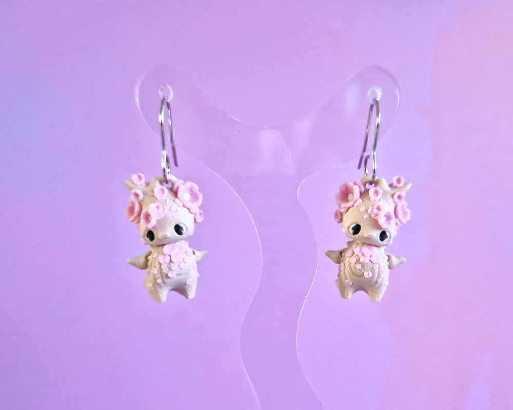 Cherry Blossom Pixie Earrings