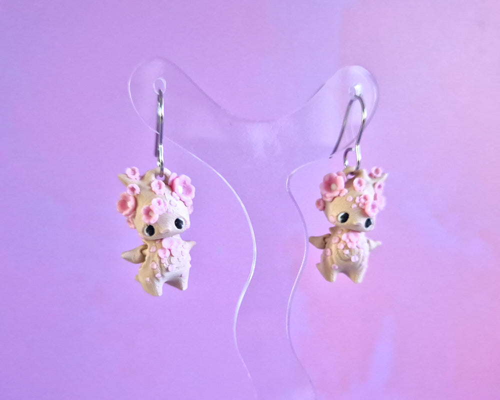 Cherry Blossom Pixie Earrings