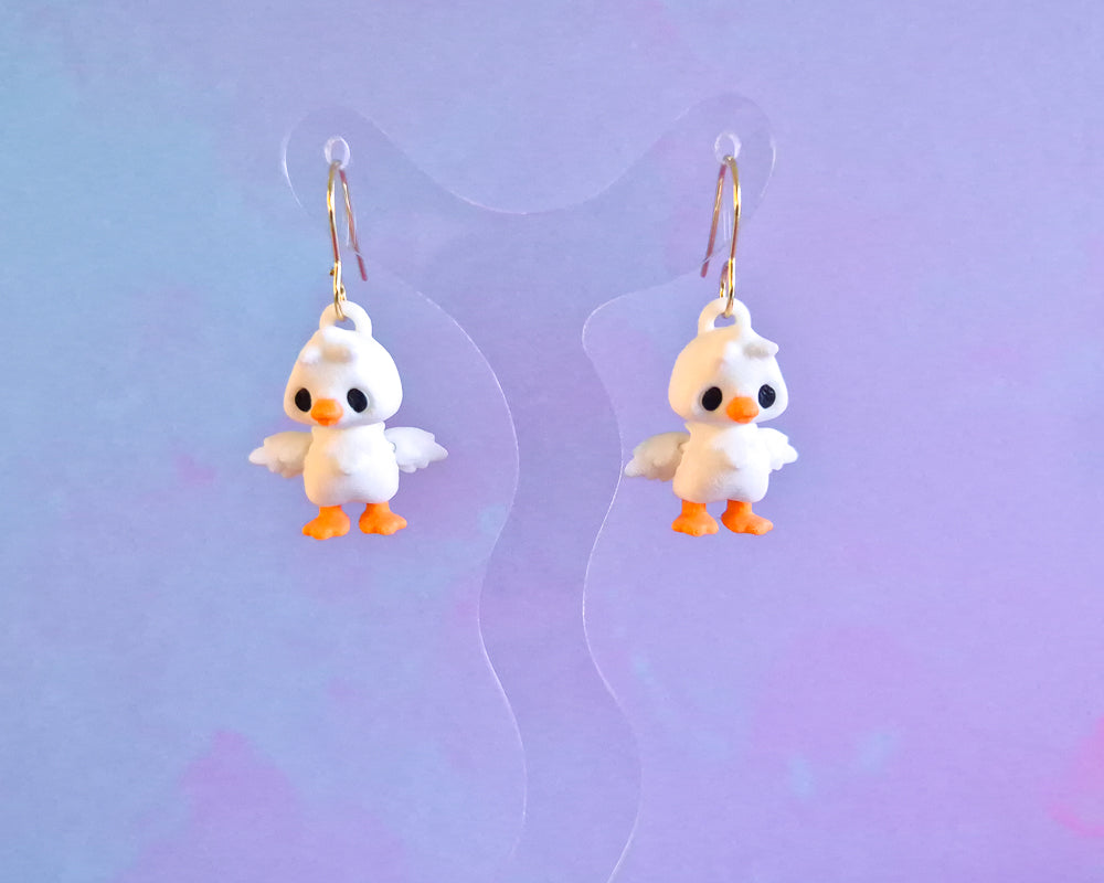 Baby Goose Earrings