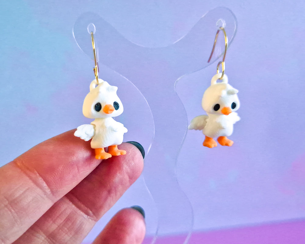 Baby Goose Earrings