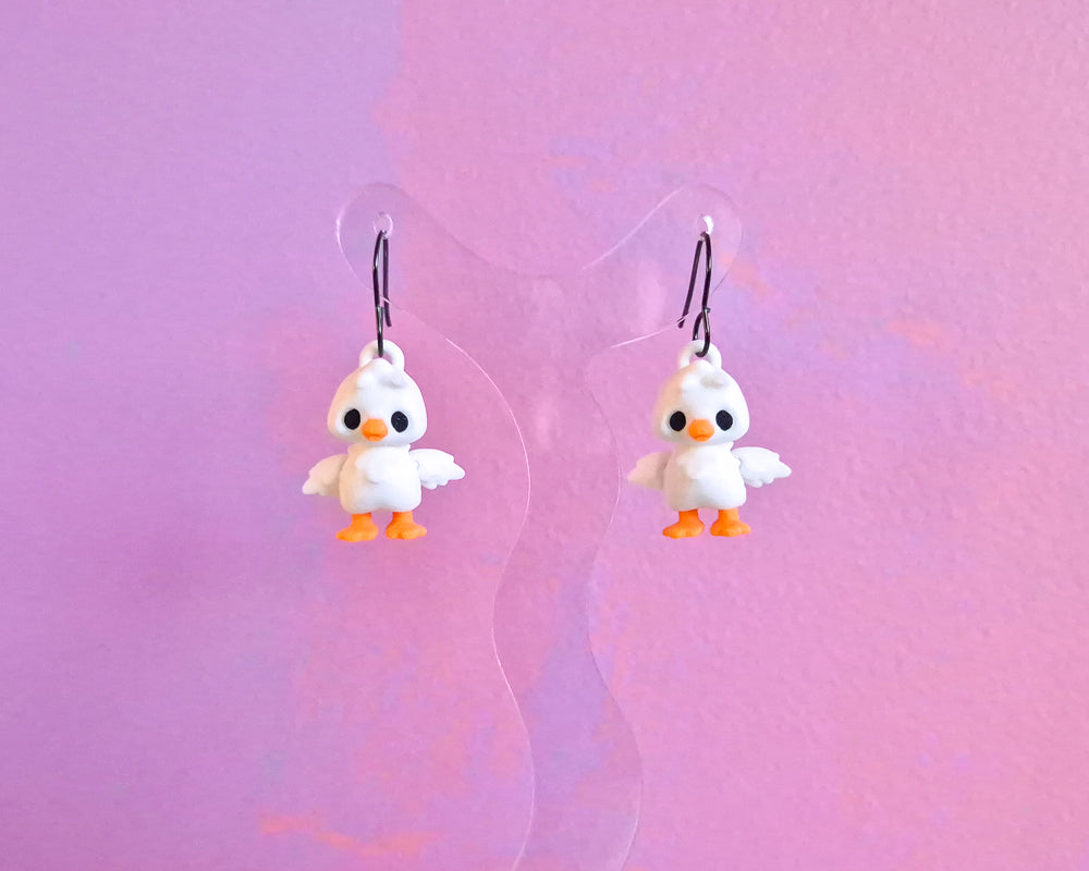 Baby Goose Earrings