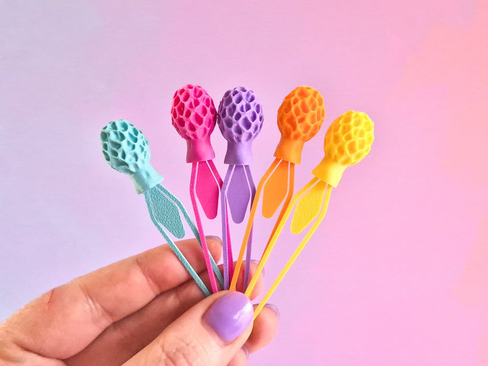 Bright Mushroom Bookmarks