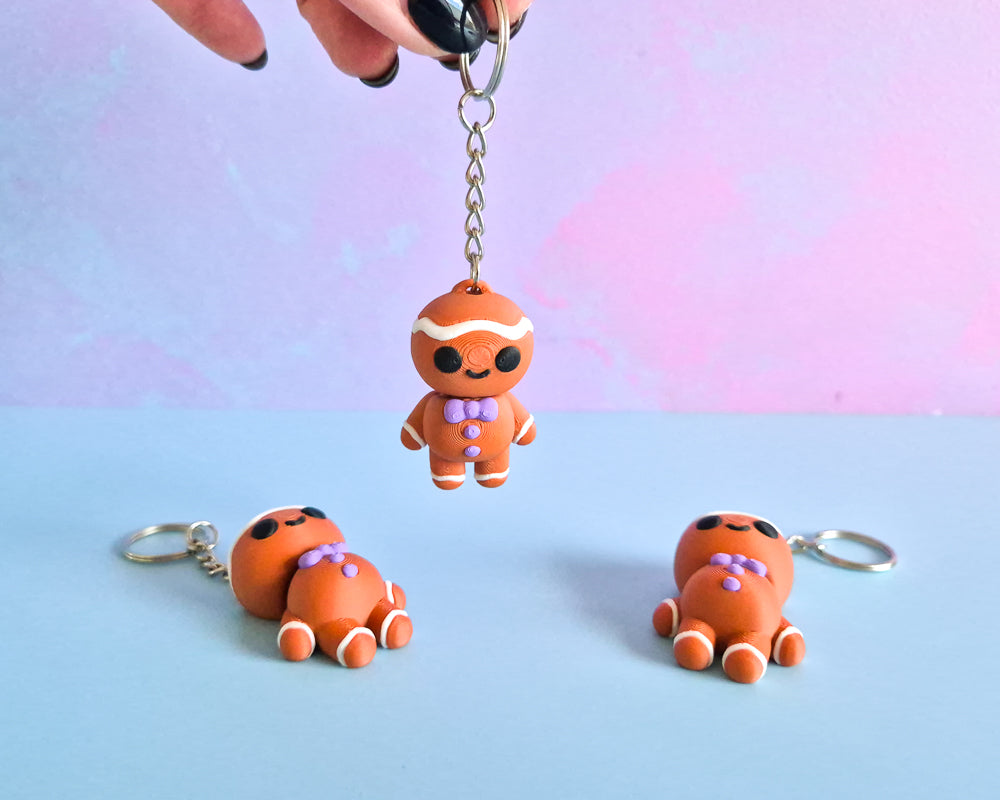 Gingerbread Keychain