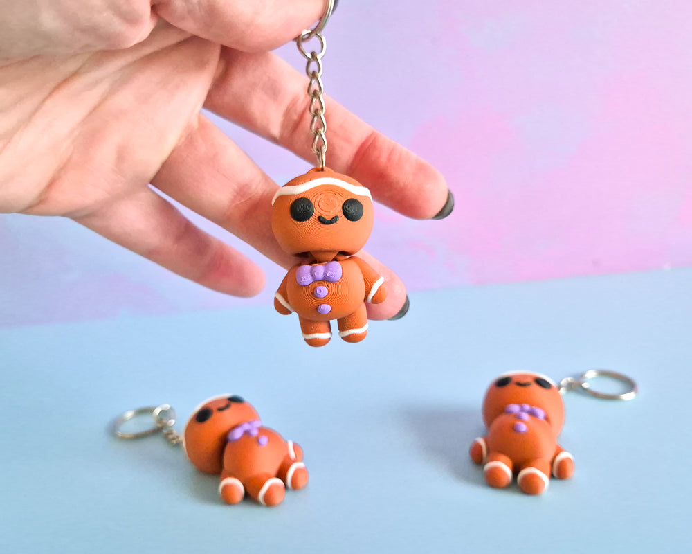 Gingerbread Keychain