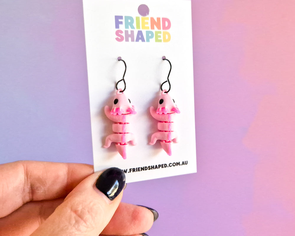 Axolotl Earrings