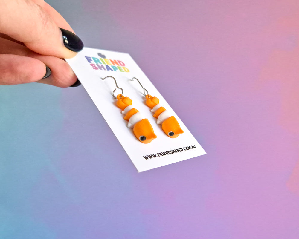 Shrimp Earrings