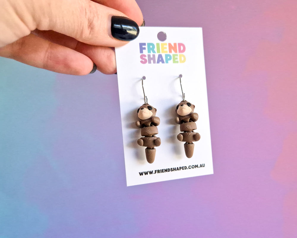 Otter Earrings