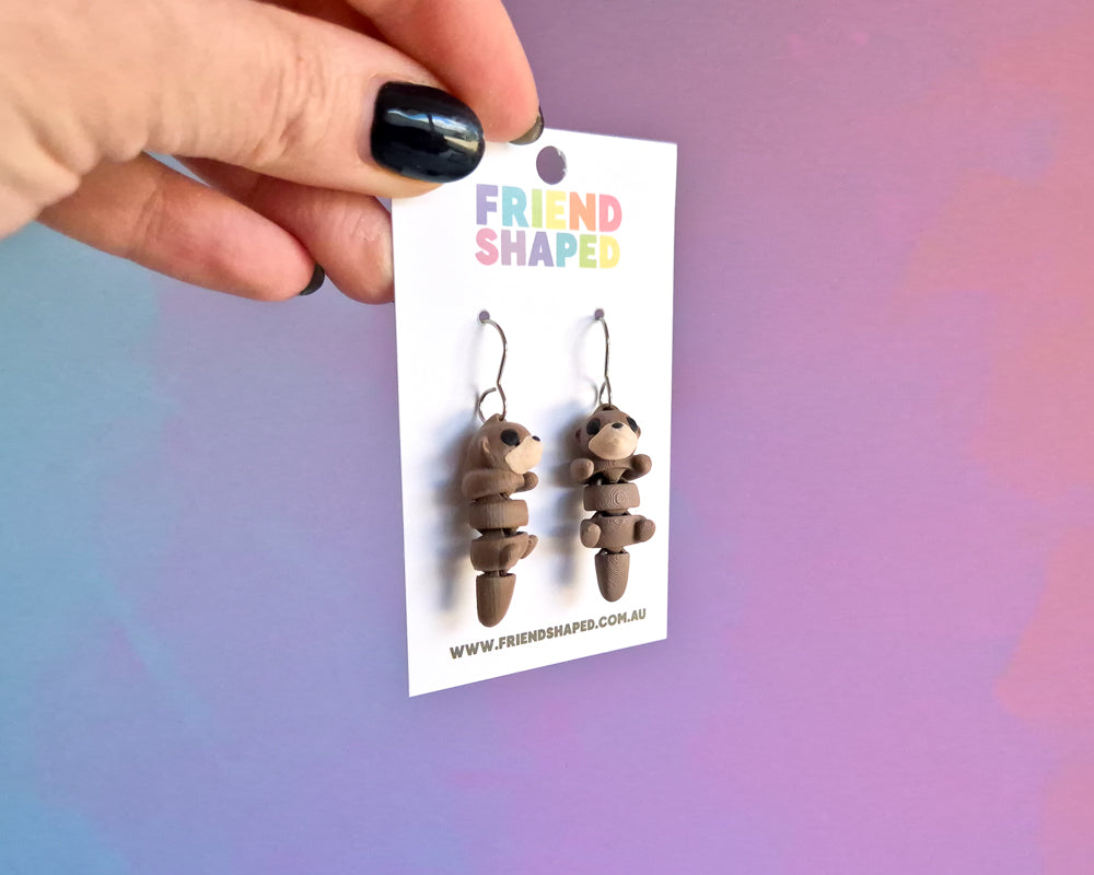 Otter Earrings