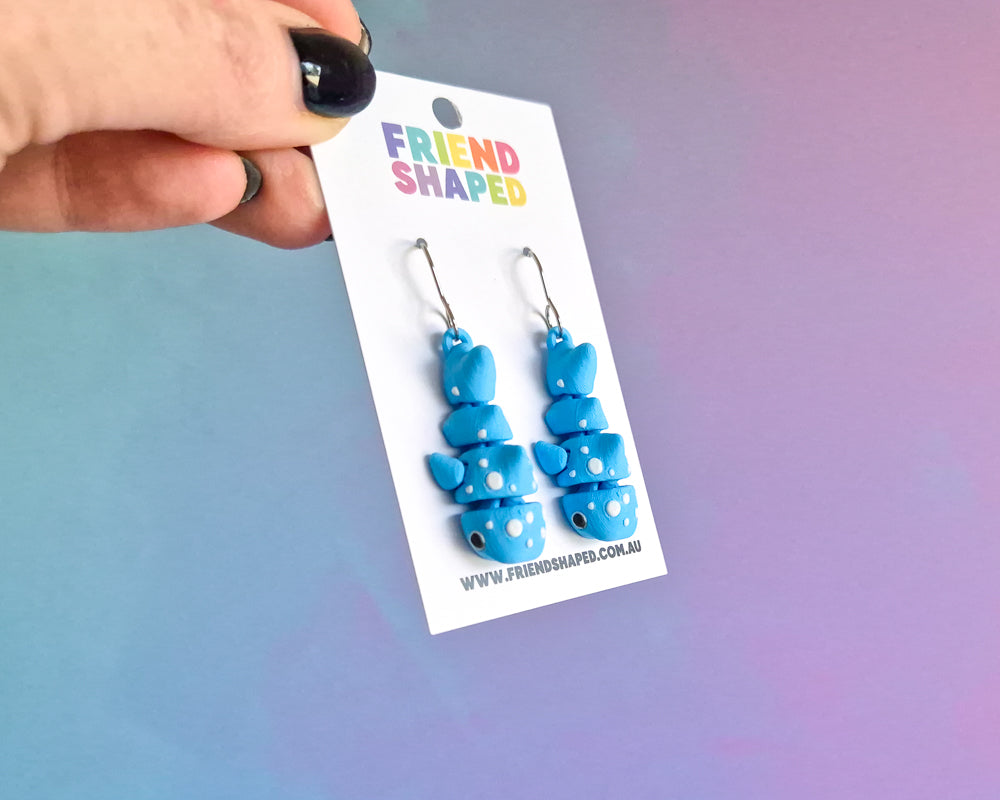 Whale Shark Earrings