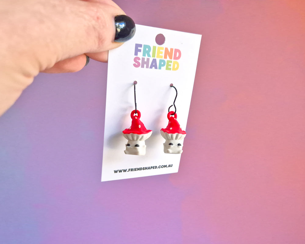 Toadstool Earrings