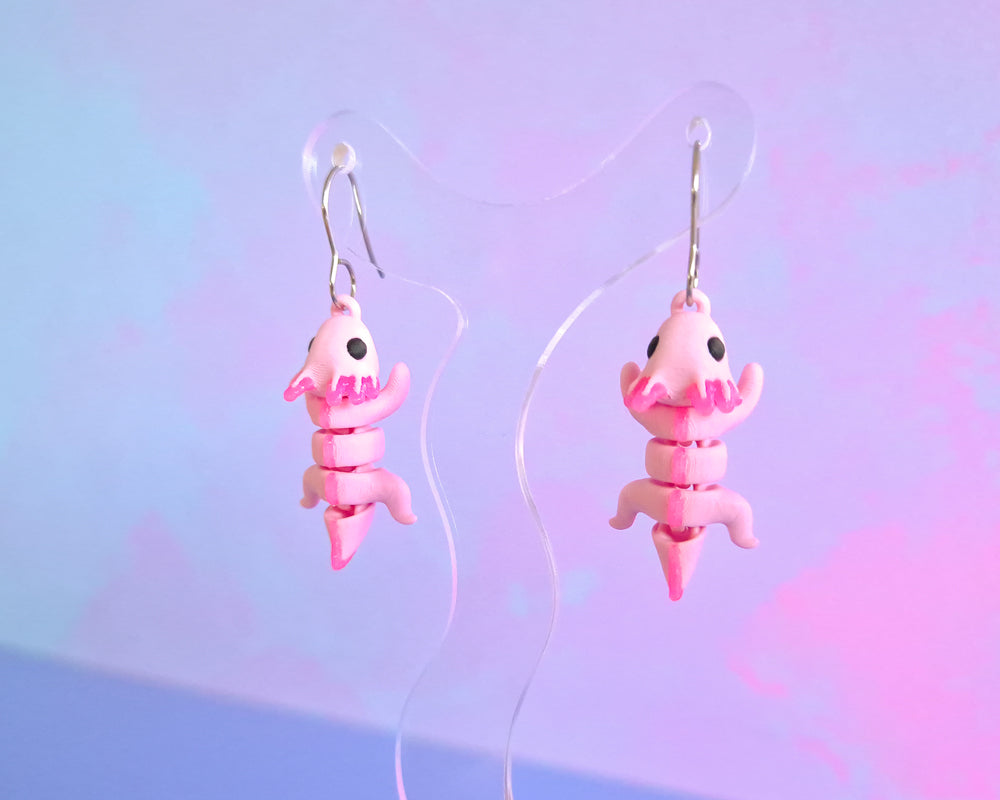 Axolotl Earrings
