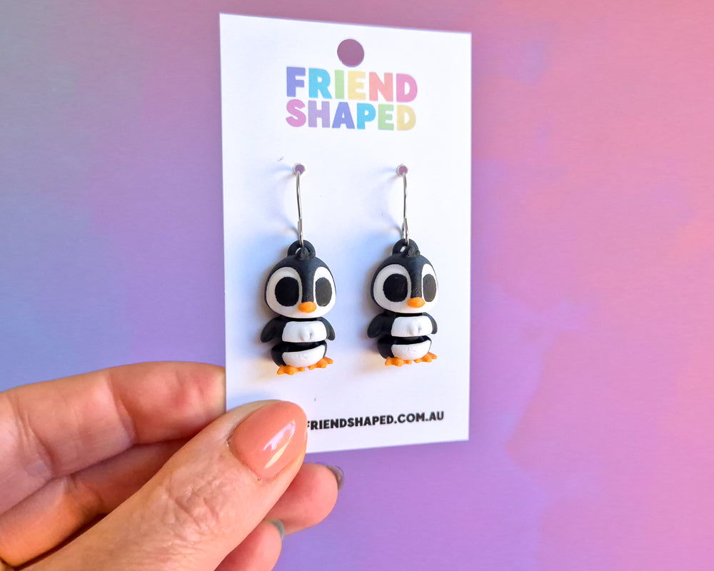 Penguin Earrings