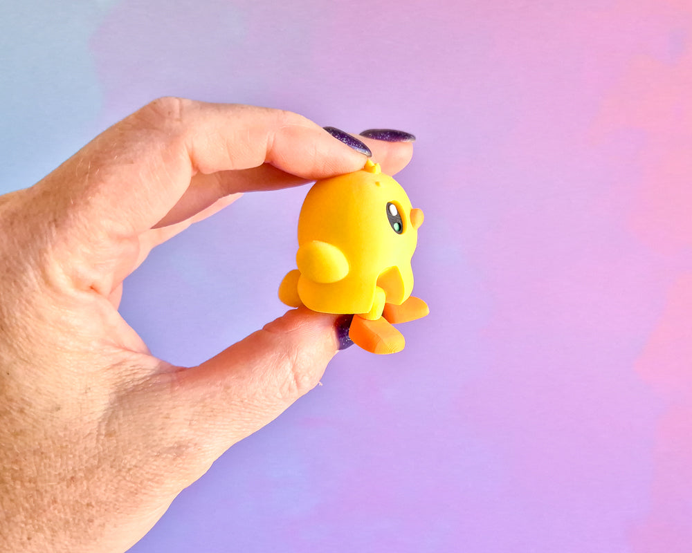 Chick with Eggshell