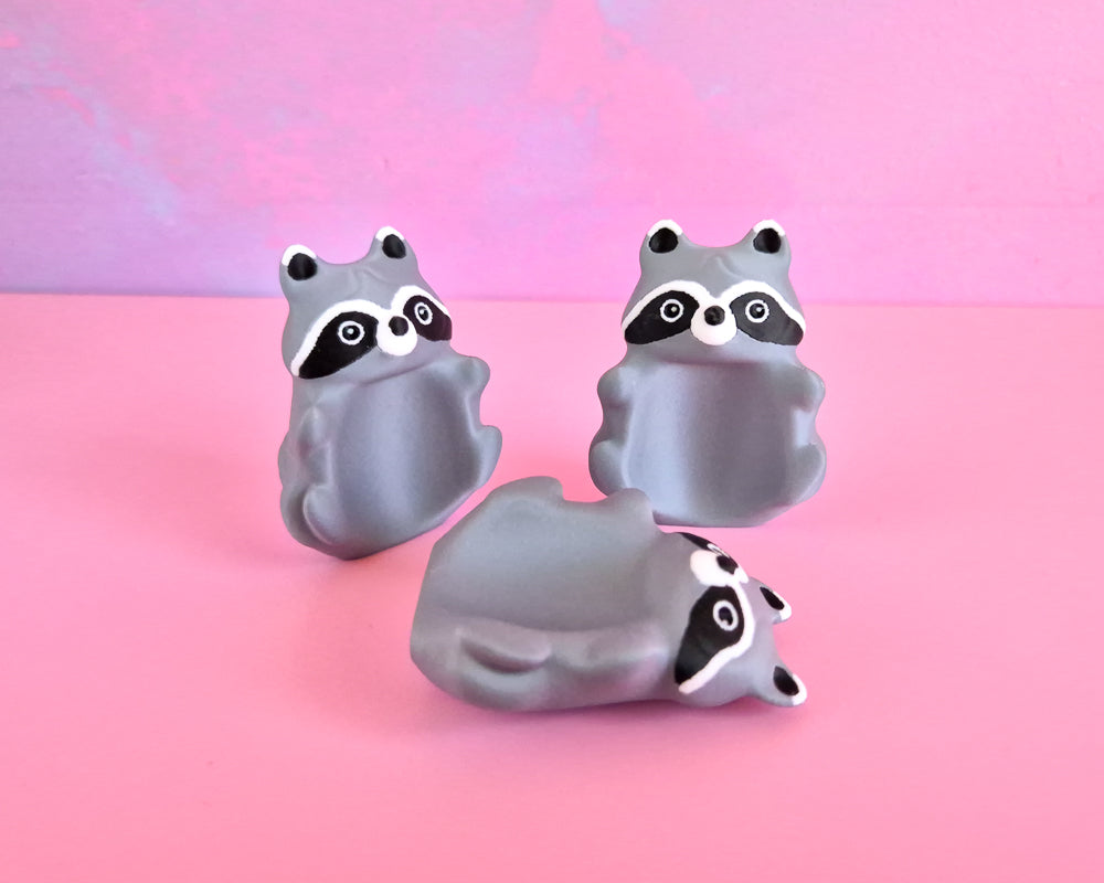 Raccoon Worry Stone