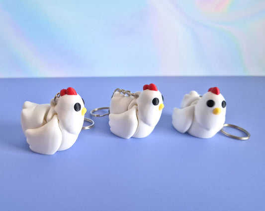 Chicken Keychain