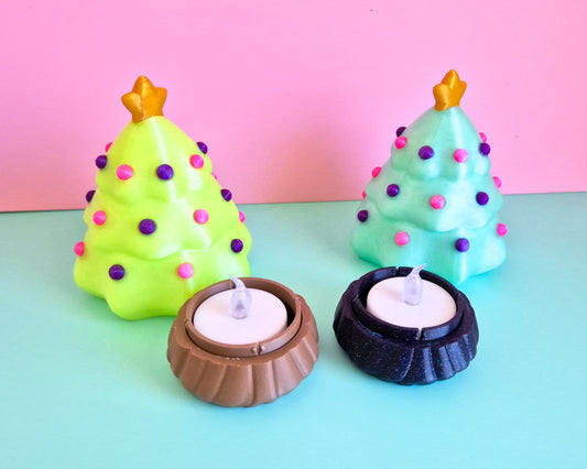 Xmas Tree Container [Light Up]
