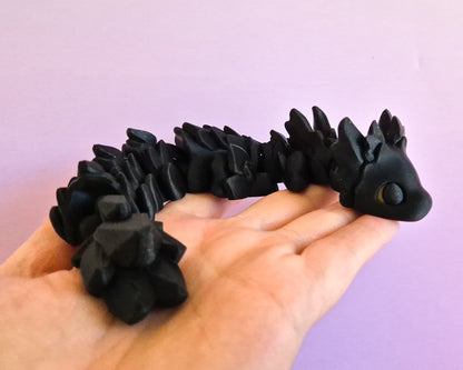 Large Rocky Dragon [Black]