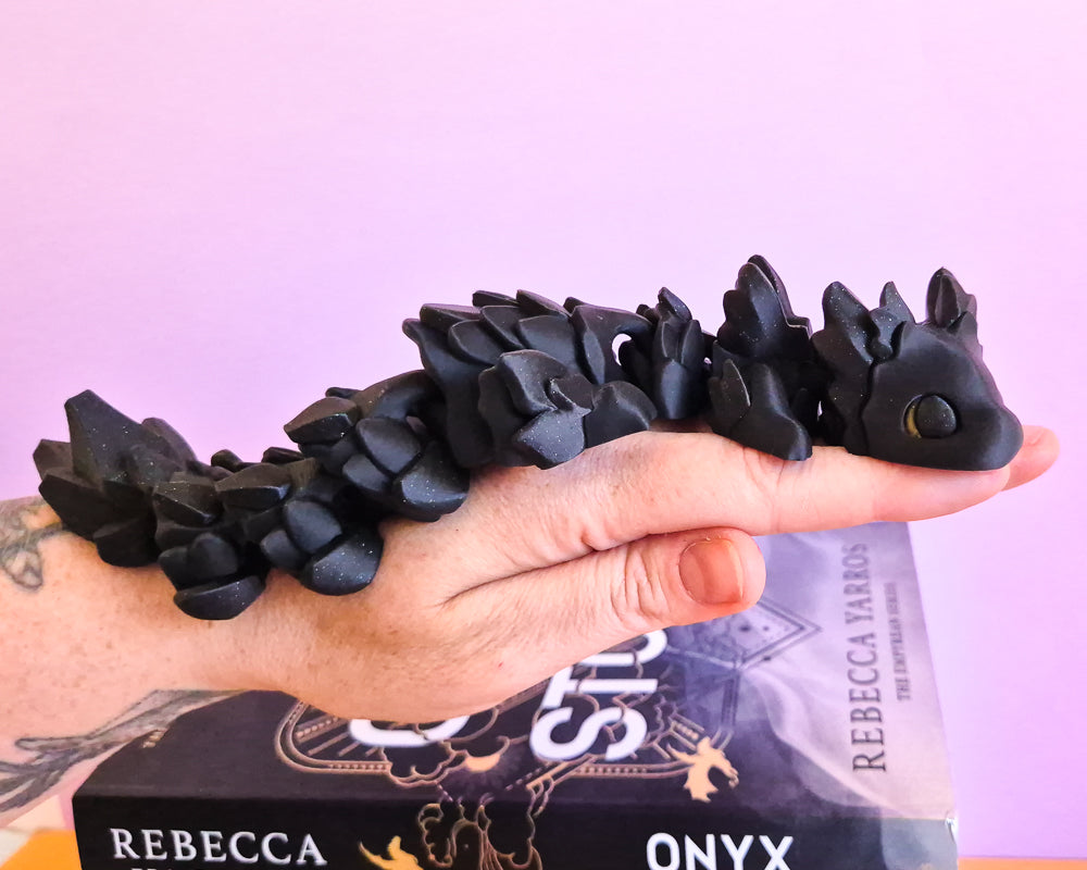 Large Rocky Dragon [Black]