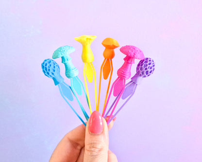 Bright Mushroom Bookmarks