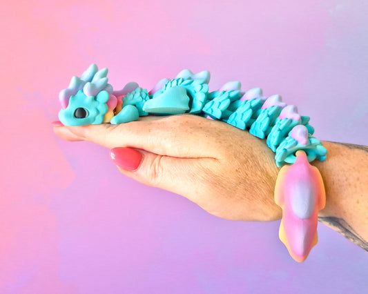Large Kaida Dragon  [Aqua Rainbow]