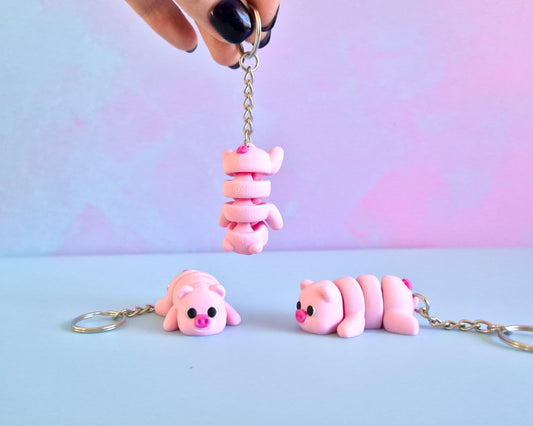 Pig Keychain