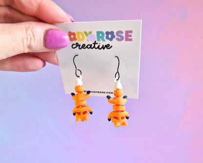 Fox Earrings