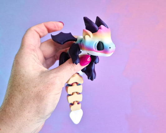 Large Georgie Dragon [Rainbow]