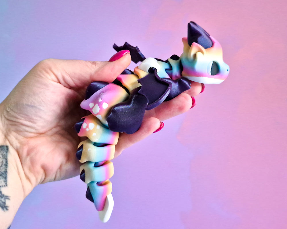 Large Georgie Dragon [Rainbow]