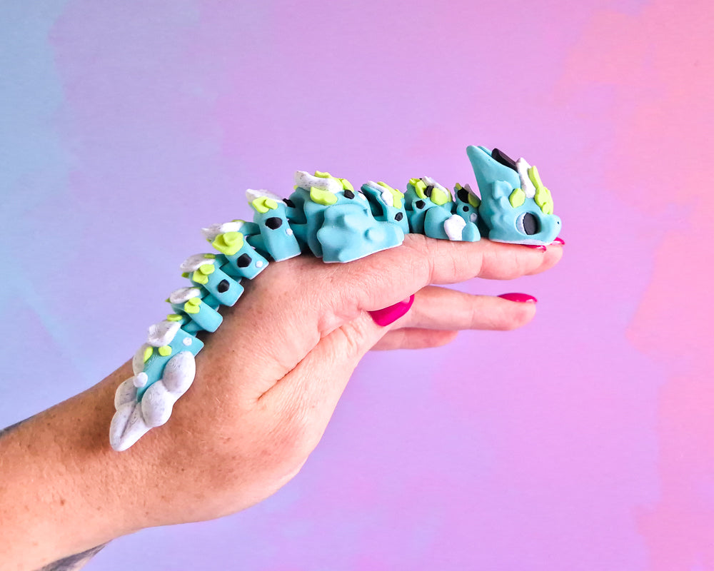 Med Petal Dragon [Aqua]