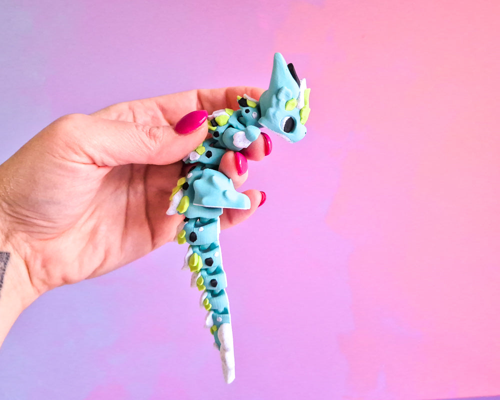 Med Petal Dragon [Aqua]