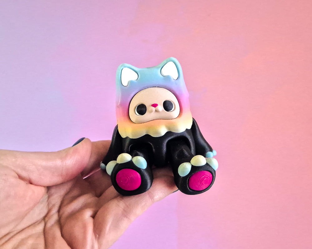 Woobu Kitty [Rainbow]