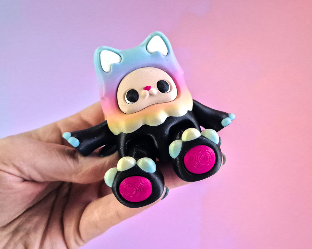 Woobu Kitty [Rainbow]