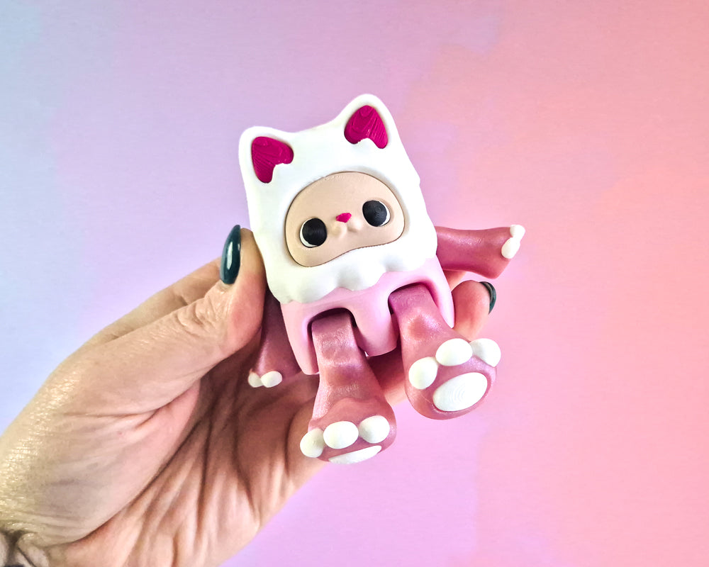 Woobu Kitty [Pink Snow]