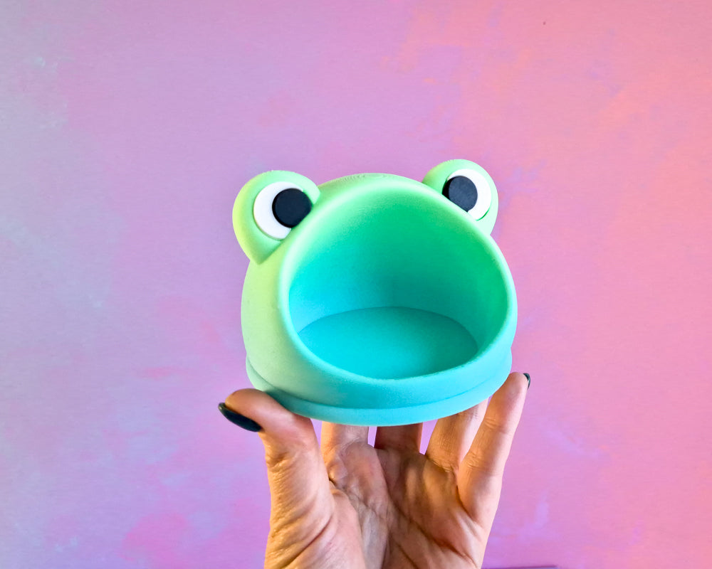 Froggy Catch-All [Teal Gradient]