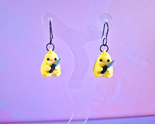 Stabby Chick Earrings