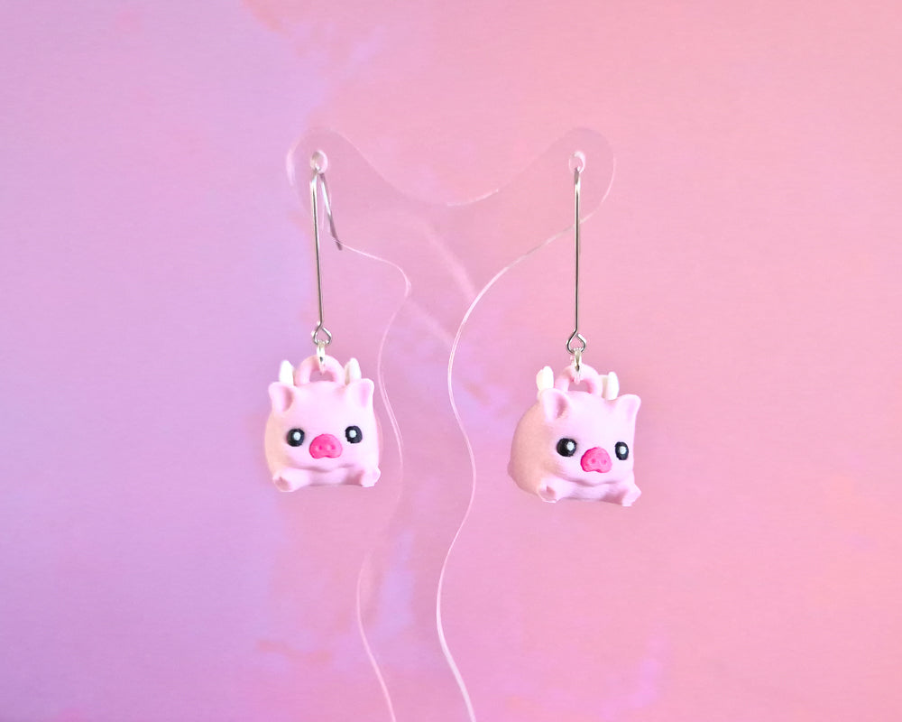 Flying Pig Earrings