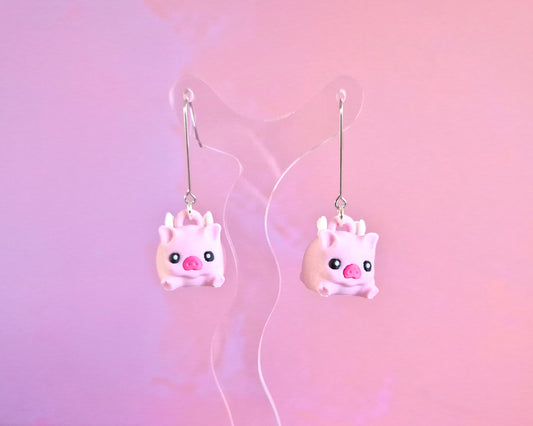 Flying Pig Earrings