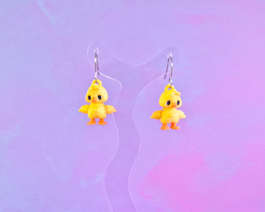 Baby Duck Earrings
