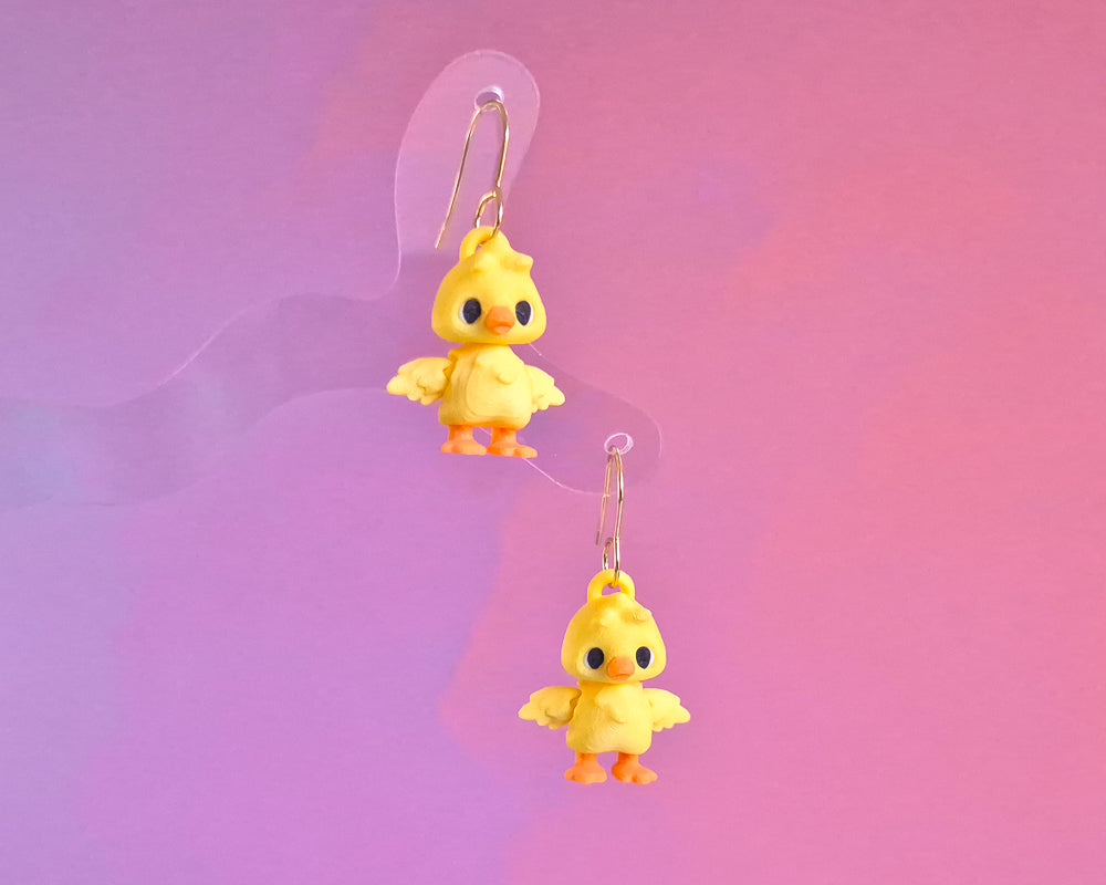 Baby Duck Earrings