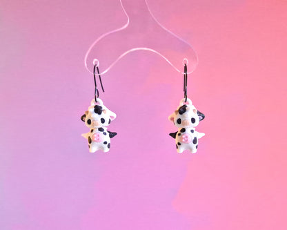 Lil' Cow Earrings