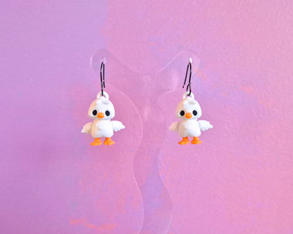 Baby Goose Earrings