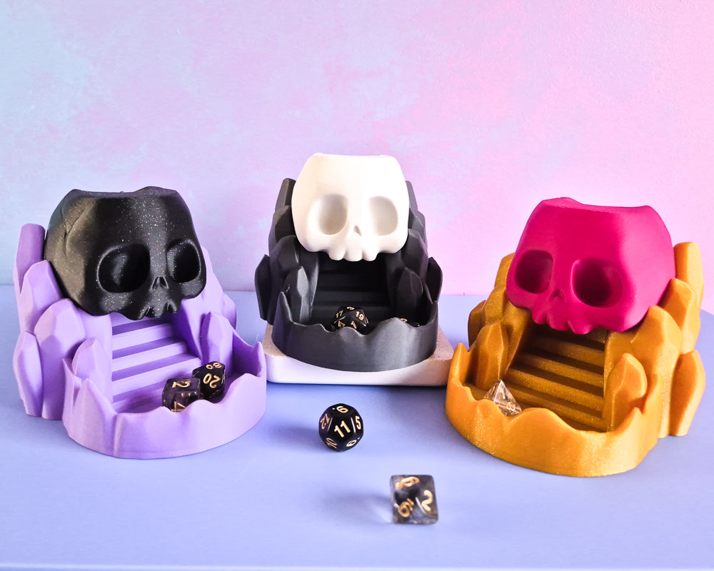 Skull & Stairs Dice Tower