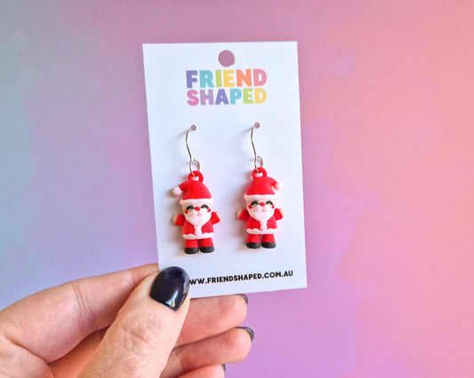Santa Earrings
