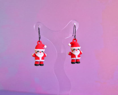 Santa Earrings