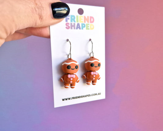 Gingerbread Earrings
