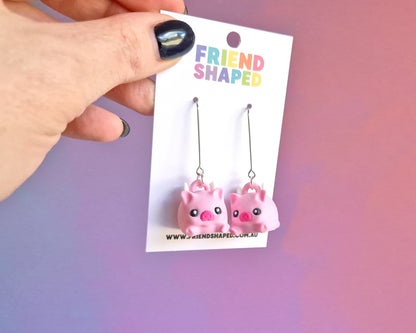 Flying Pig Earrings