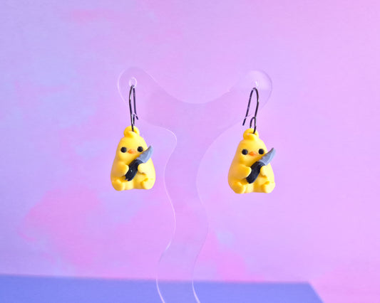 Stabby Chick Earrings