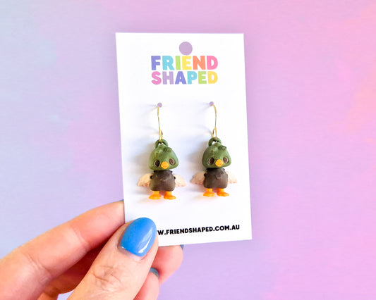Baby Mallard Earrings