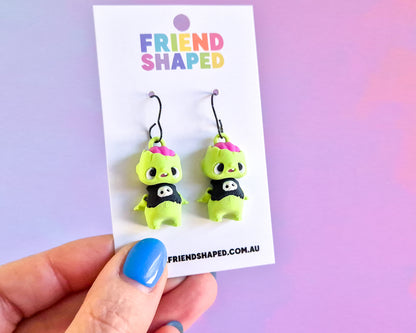 Zombie Earrings